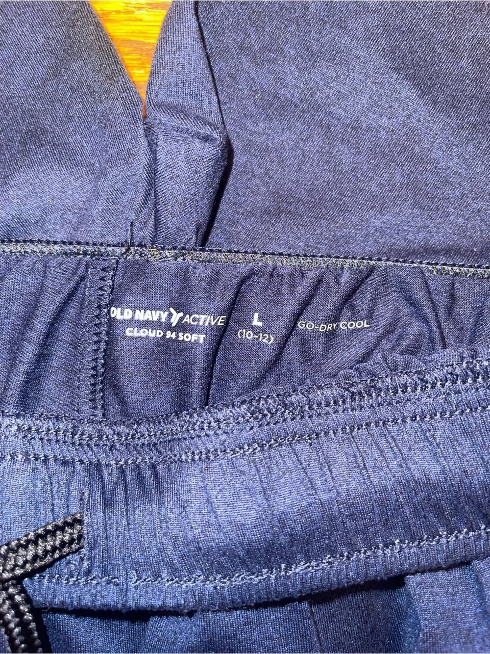 Old Navy Dark Navy Athletic Drawstring Shorts